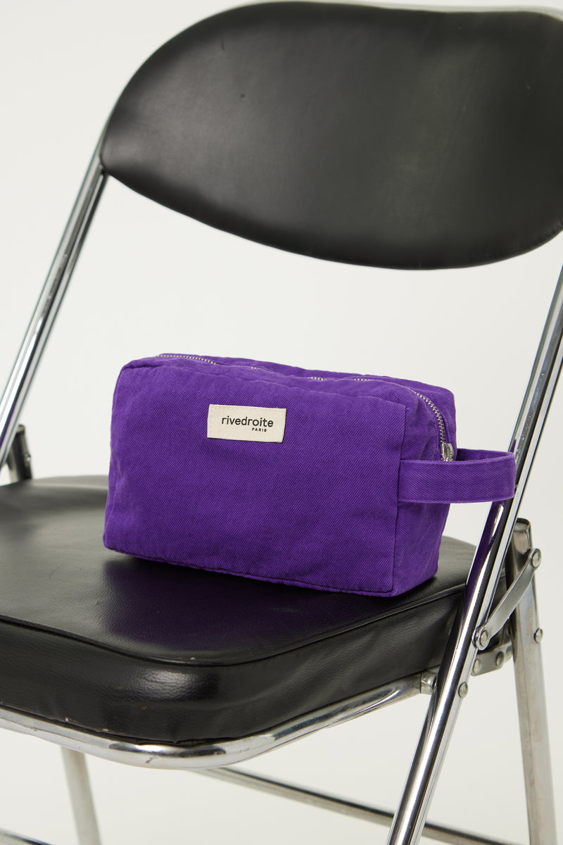 Tournelles la trousse XL - Sergé de coton Malibu Purple
