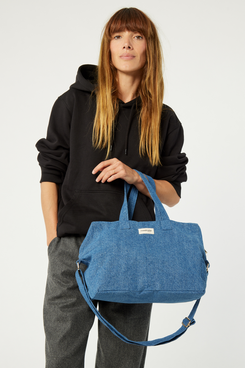Sauval le city bag - Denim Clair recyclé