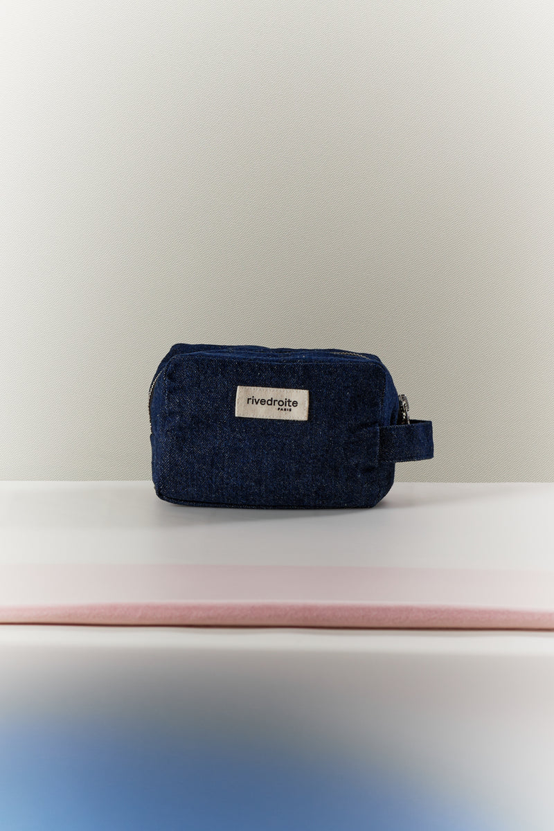 Tournelles la petite trousse - Denim Brut recyclé