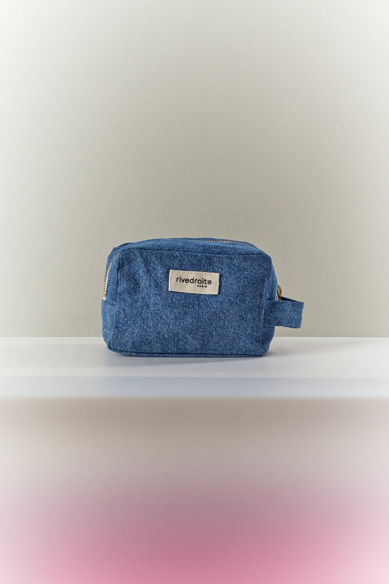 Tournelles la petite trousse - Denim Clair recyclé