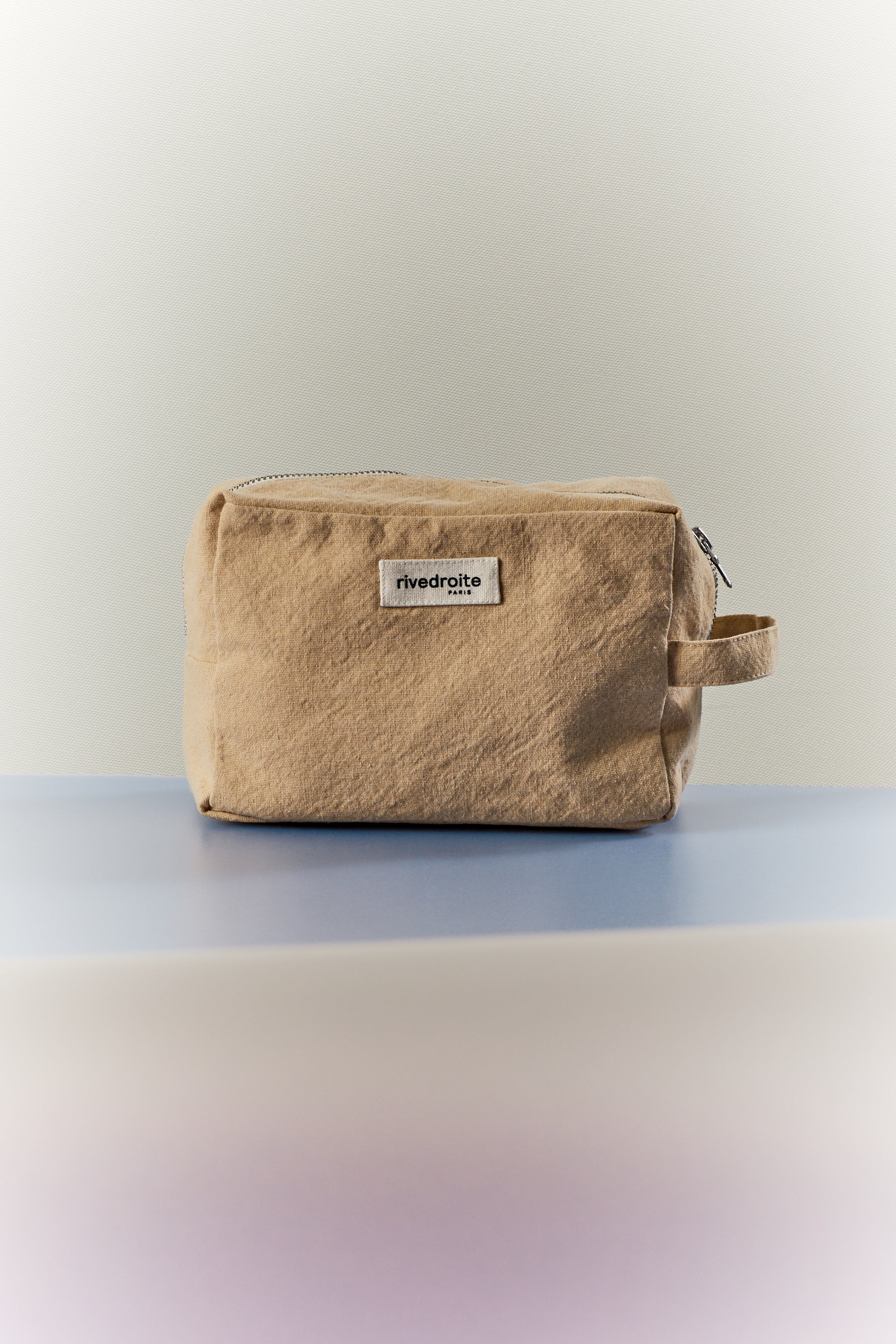 パリ発コットン化粧ポーチ TOURNELLES ☆ rive droite PARIS Tournelles the small pouch - Recycled cotton black