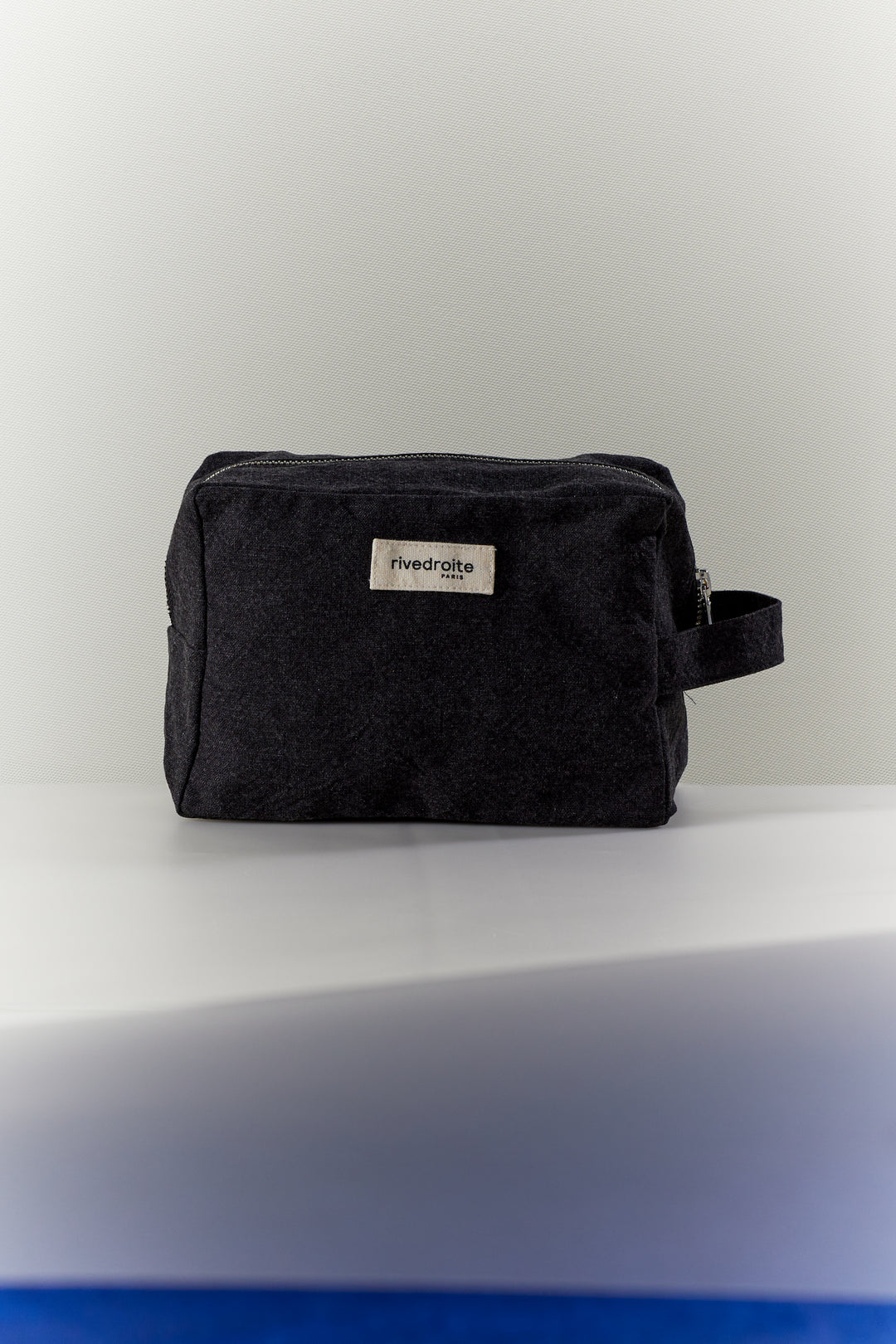 パリ発コットン化粧ポーチ TOURNELLES ☆ rive droite PARIS Tournelles the XL pouch - Recycled Cotton Black – Rivedroite