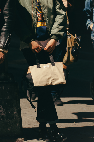 Rive Droite - Le Marais Black Basic | Tote Bag