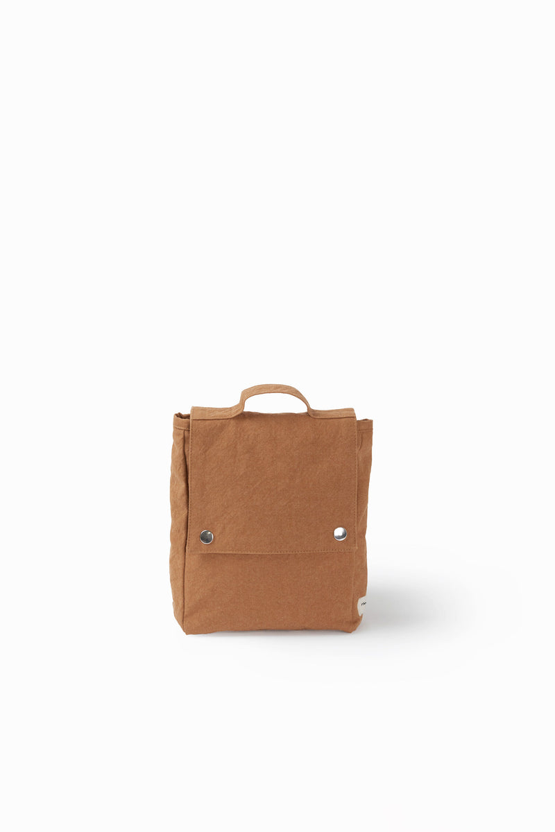 Minimes le sac à dos des tout-petits - Coton recyclé camel
