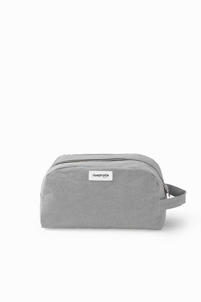 Hermel la trousse de toilette - Coton recyclé gris givré