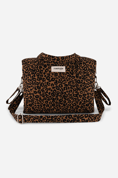 Darcy l anti sac langer Coton recycl L opard Rivedroite Paris